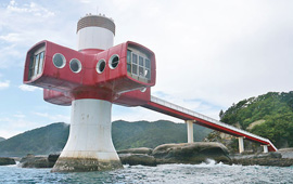足摺海底館「海中展望塔」1